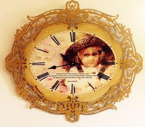 Часы настенные "Да благословит тебя Господь и сохранит тебя!.."