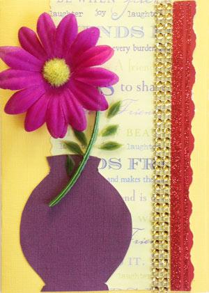 Открытка ручной работы №13