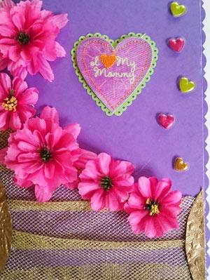 Открытка ручной работы №7"I love my Mommy"