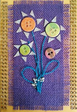 Открытка ручной работы №4