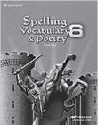 Spelling Vocabulary & Poetry 6 TEST KEY